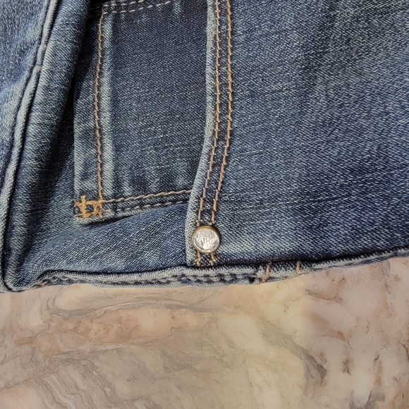 PALAZZO JEANS Boston Proper. Size 10. Wide leg. High rise. - Picture 11 of 12